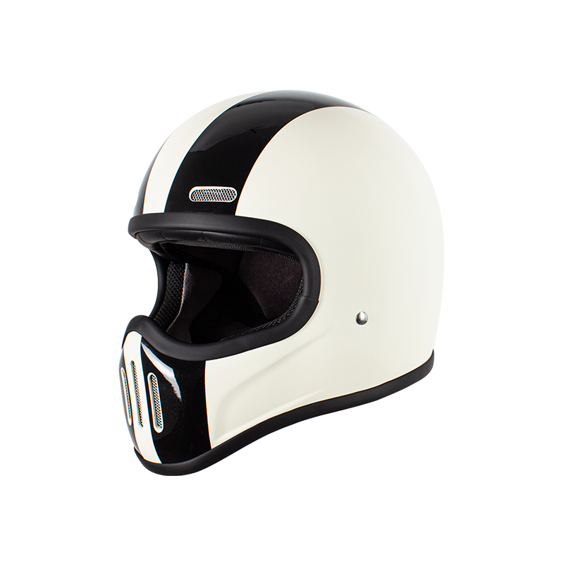 Мотоциклетный шлем Retro Carbon Full Face 