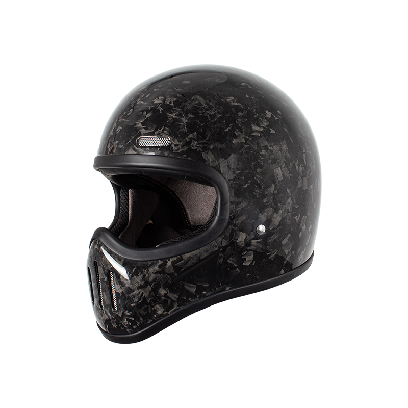 Мотоциклетный шлем Retro Carbon Full Face 